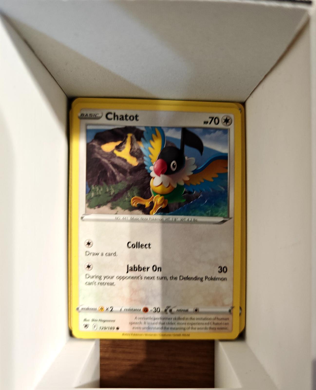 Chatot - 129/189 - - ASTRAL RADIANCE - Pokemon - Common | AA70-31