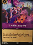 Right Behind You - 64/204 - - WILDS UNKNOWN - Lorcana - Uncommon | LAA03-18