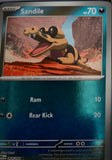 Sandile - 064/094 - Reverse Holo - PHANTASMAL FLAMES - Pokemon - | AA56-30