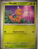 Weedle - 001/086 - - CHAOS RISING - Pokemon - Common | AA36-50