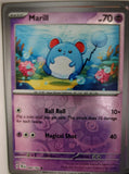 Marill - 064/162 - Reverse Holo - TEMPORAL FORCES - Pokemon - Common | AA26-49