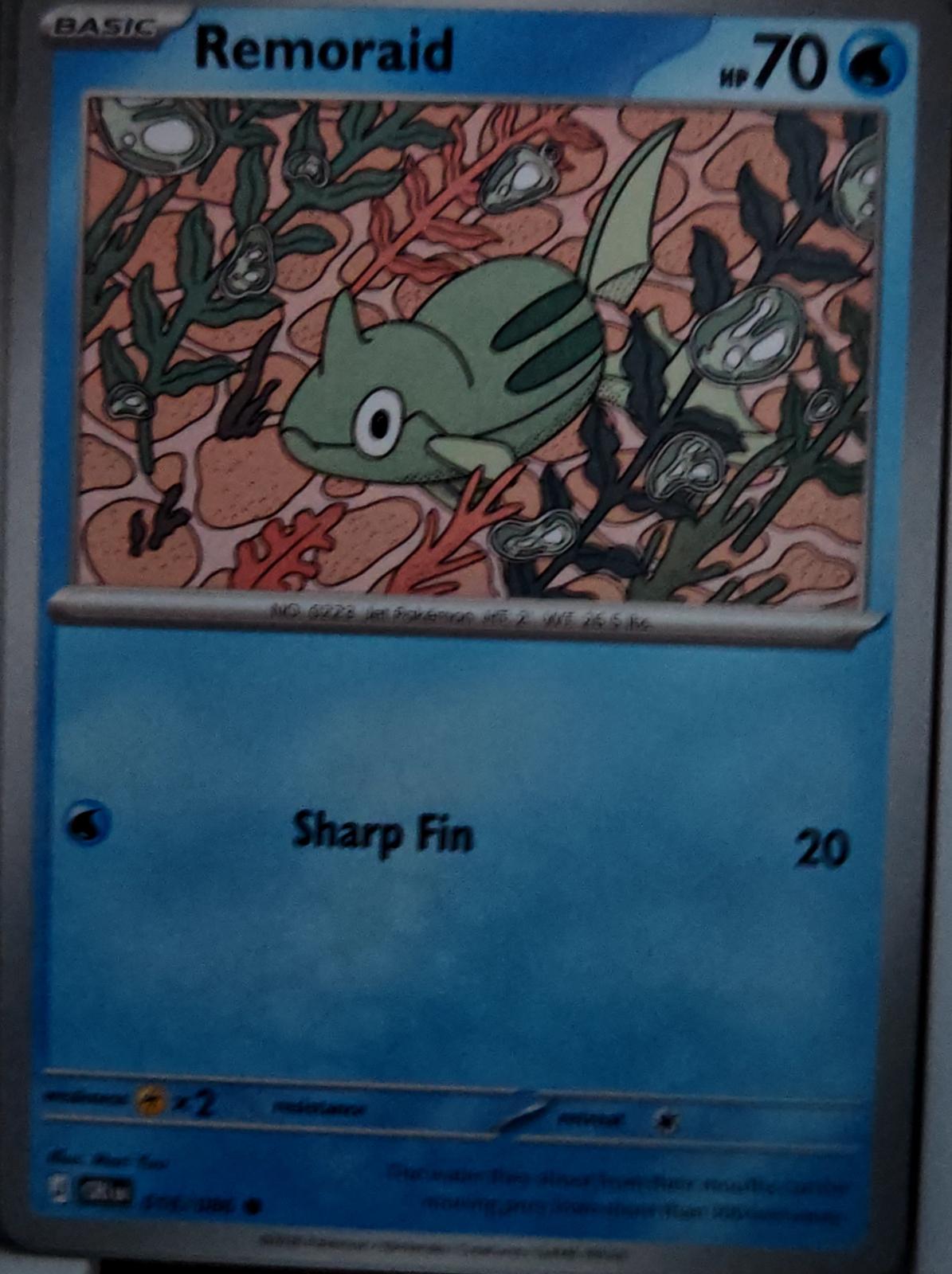 Remoraid - 016/086 - - CHAOS RISING - Pokemon - Common | AA64-11