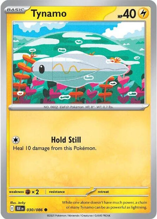 Tynamo - 030/086 - - BLACK BOLT - Pokemon - Common | AA47-65