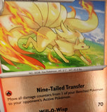 Ninetales - 009/086 - Reverse Holo - CHAOS RISING - Pokemon - Uncommon | AA31-93