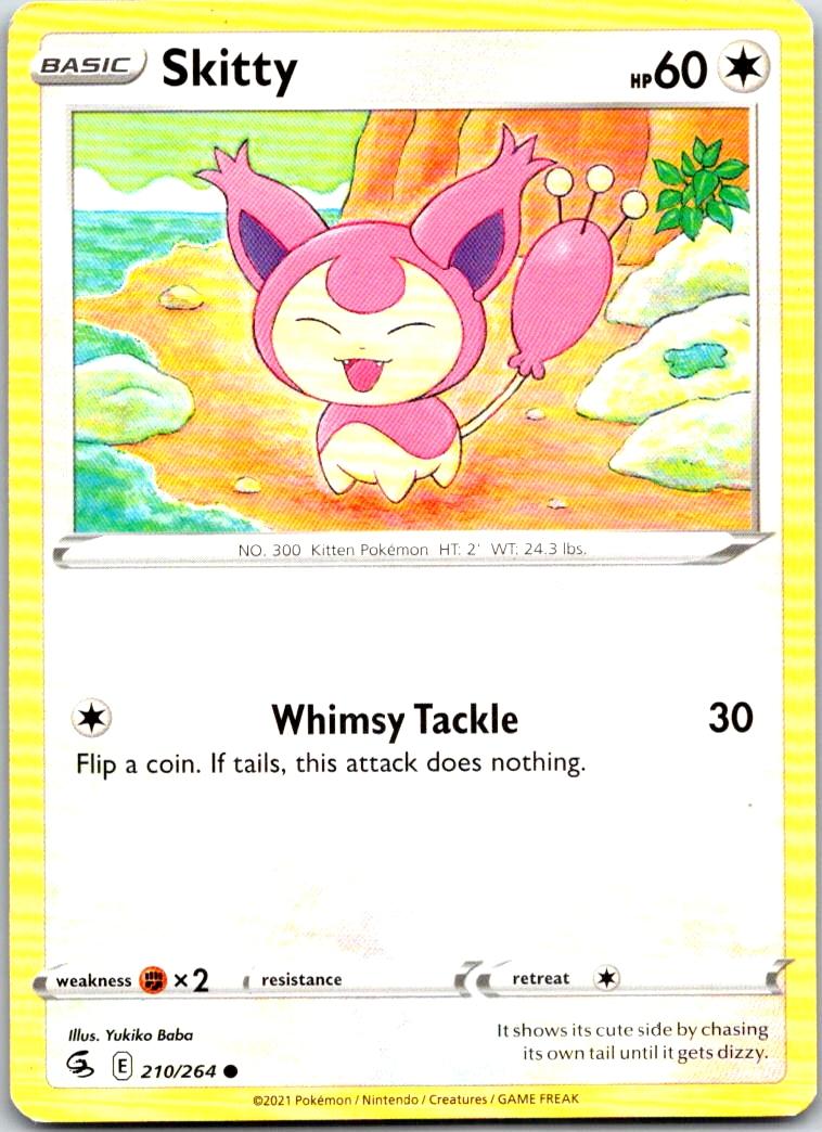 Skitty - 210/264 - - FUSION STRIKE - Pokemon - Common | AB10-41