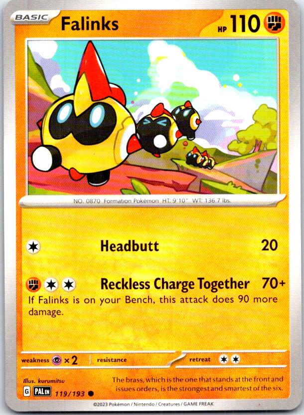 Falinks - 119/193 - - PALDEA EVOLVED - Pokemon - Common | AC05-30