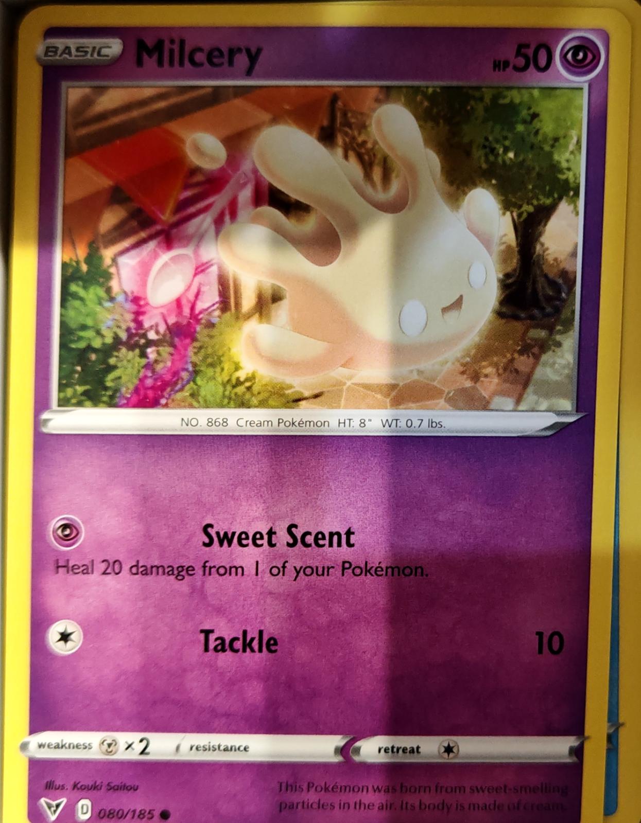 Milcery - 080/185 - - VIVID VOLTAGE - Pokemon - Common | AA67-21