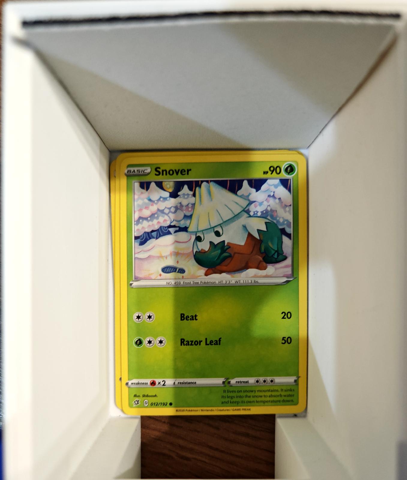 Snover - 012/192 - - REBEL CLASH - Pokemon - Common | AA73-4