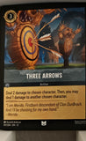 Three Arrows - 197/204 - - WILDS UNKNOWN - Lorcana - Uncommon | LAA01-50