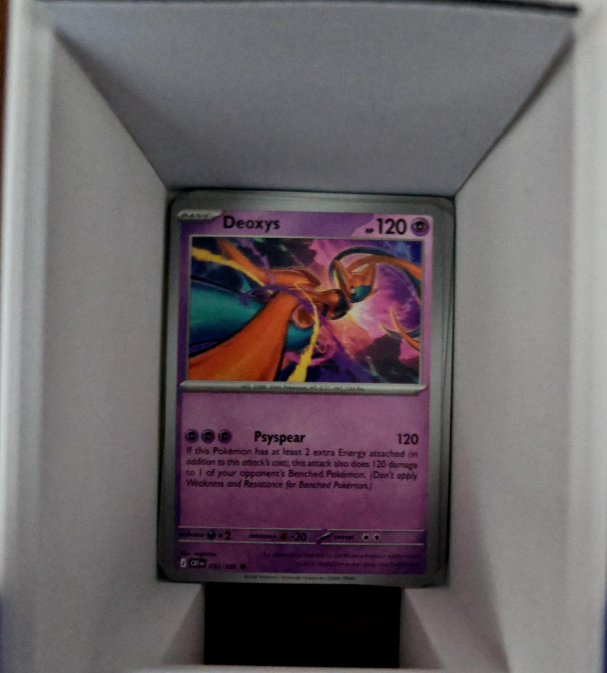 Deoxys - 032/086 - - CHAOS RISING - Pokemon - Uncommon | AA54-16