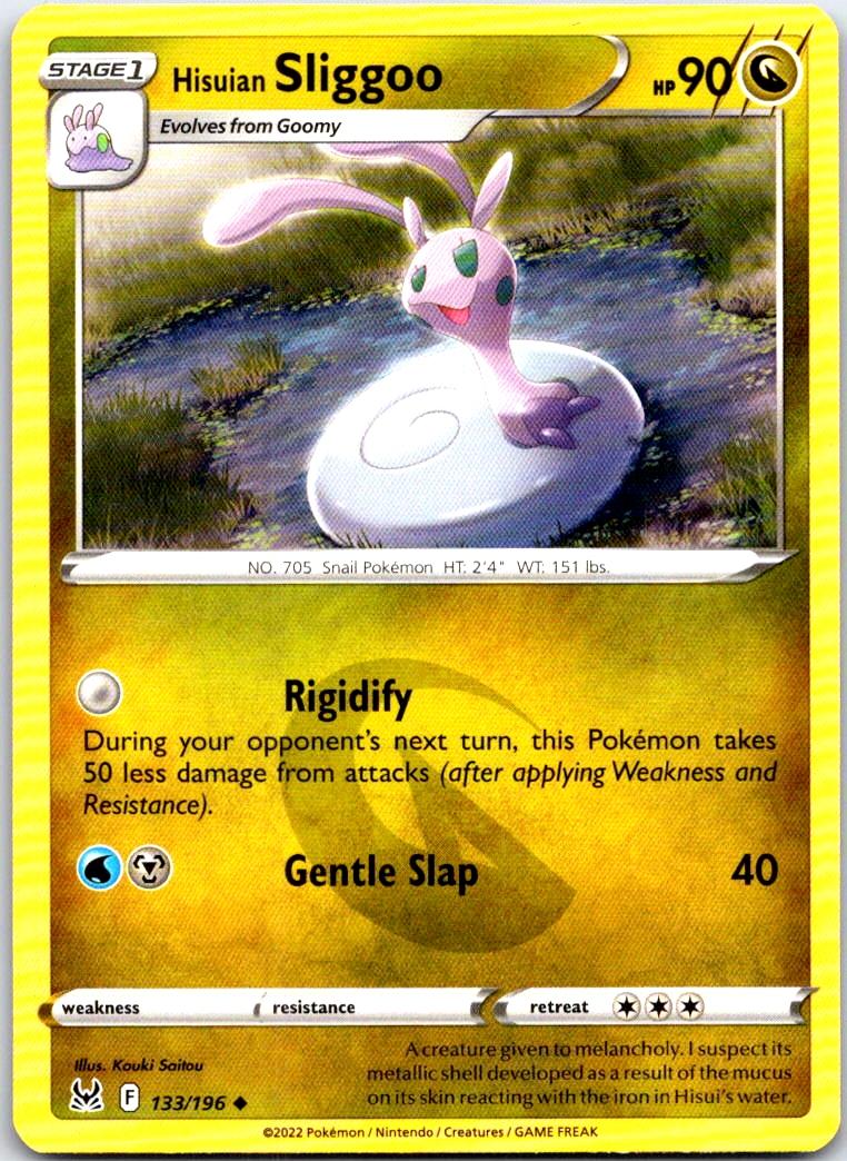 Hisuian Sliggoo - 133/196 - - LOST ORIGIN - Pokemon - Uncommon | AB43-21