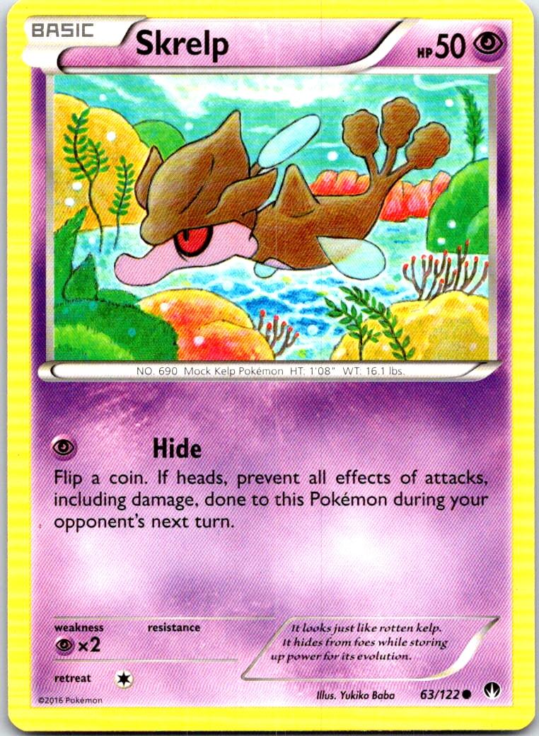 Skrelp - 63/122 - - BREAKPOINT - Pokemon - Common | AB97-24