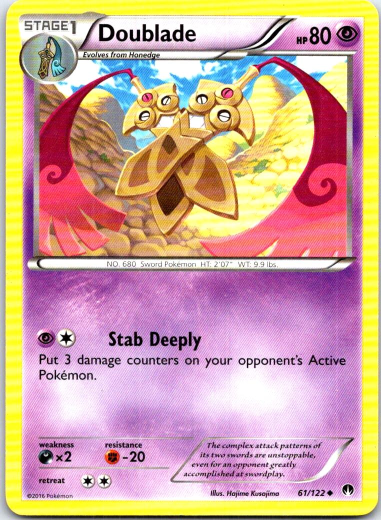 Doublade - 61/122 - - BREAKPOINT - Pokemon - Uncommon | AB61-36