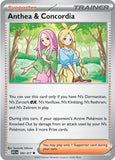 Anthea & Concordia - 182/217 - - ASCENDED HEROES - Pokemon - Uncommon | AA40-34