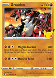 Groudon - 017/025 - Holo - CELEBRATIONS - Pokemon - Rare | AA06-12