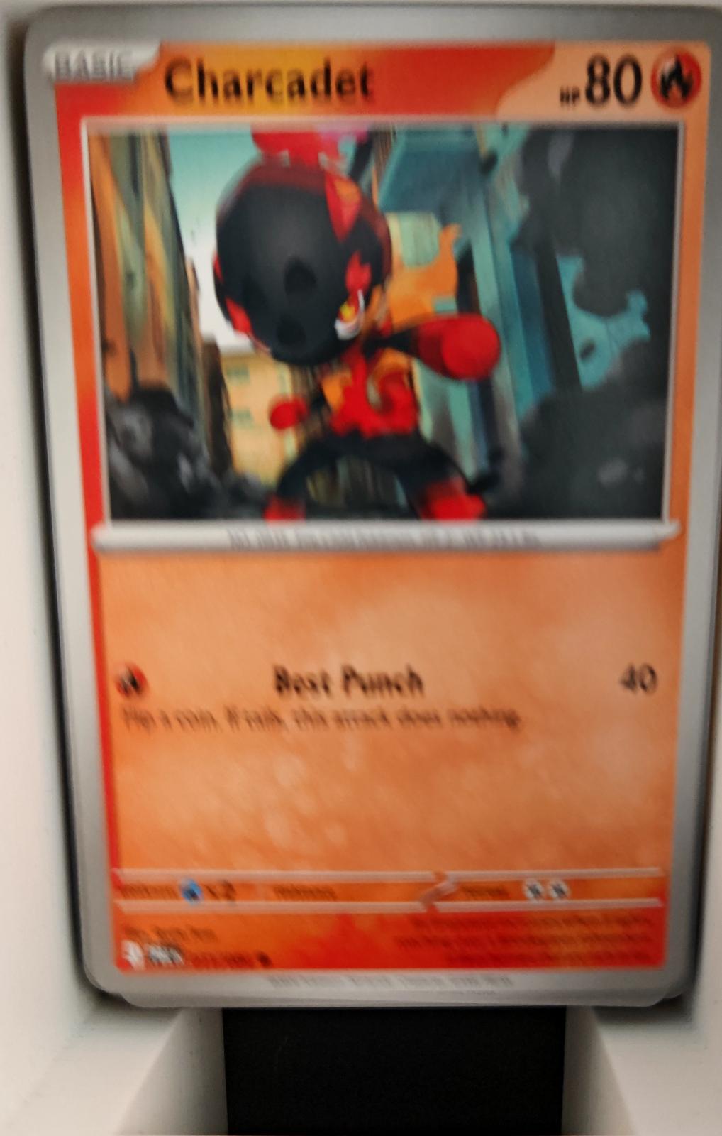 Charcadet - 011/084 - - PITCH BLACK - Pokemon - Common | AA28-88