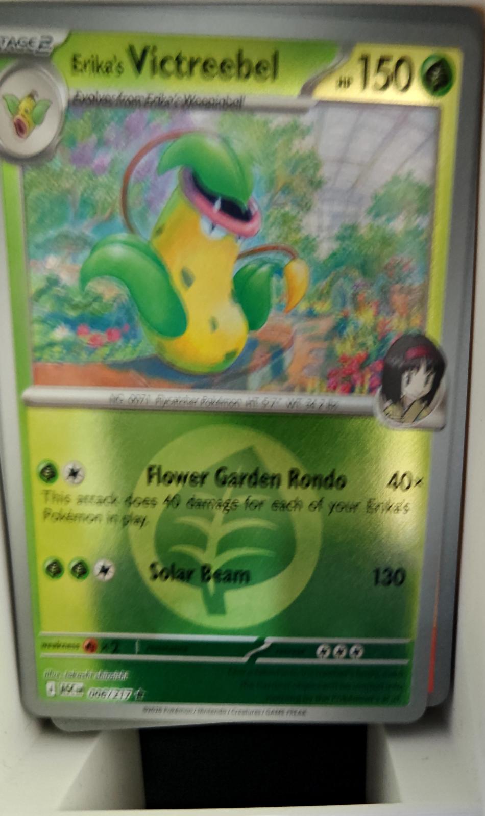 Erika's Victreebel (Energy Symbol Pattern) - 006/217 - Reverse Holo - ASCENDED HEROES - Pokemon - | AA19-91