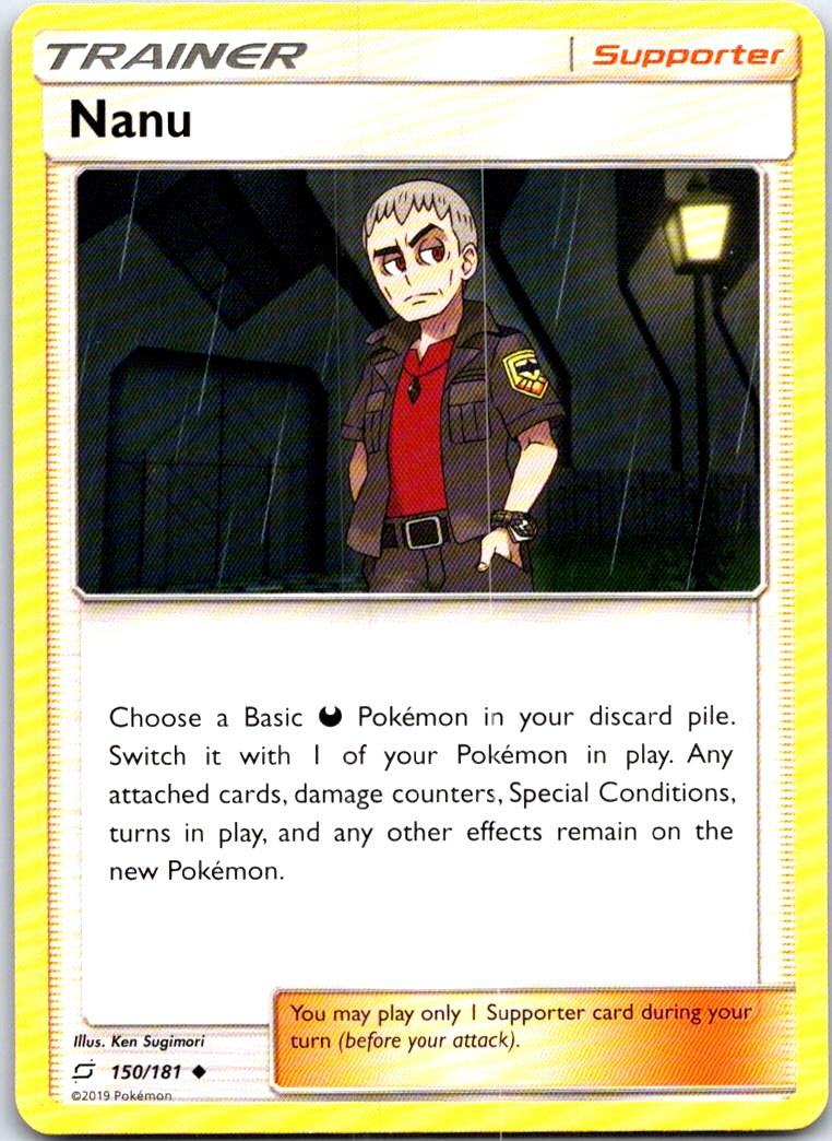 Nanu - 150/181 - - TEAM UP - Pokemon - Uncommon | AB63-18