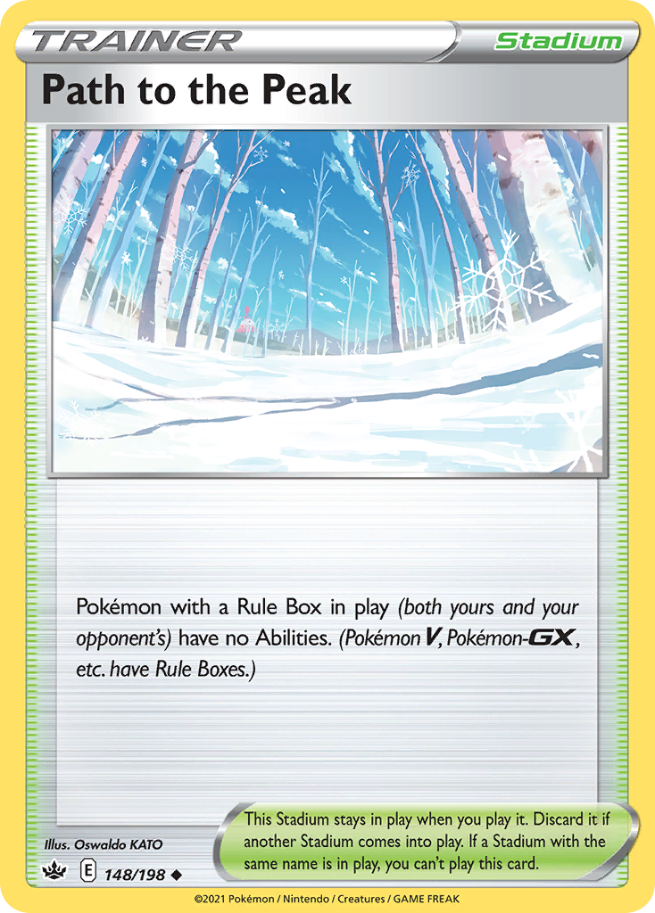Path to the Peak - 148/198 - - CHILLING REIGN - Pokemon - Uncommon | AA60-7