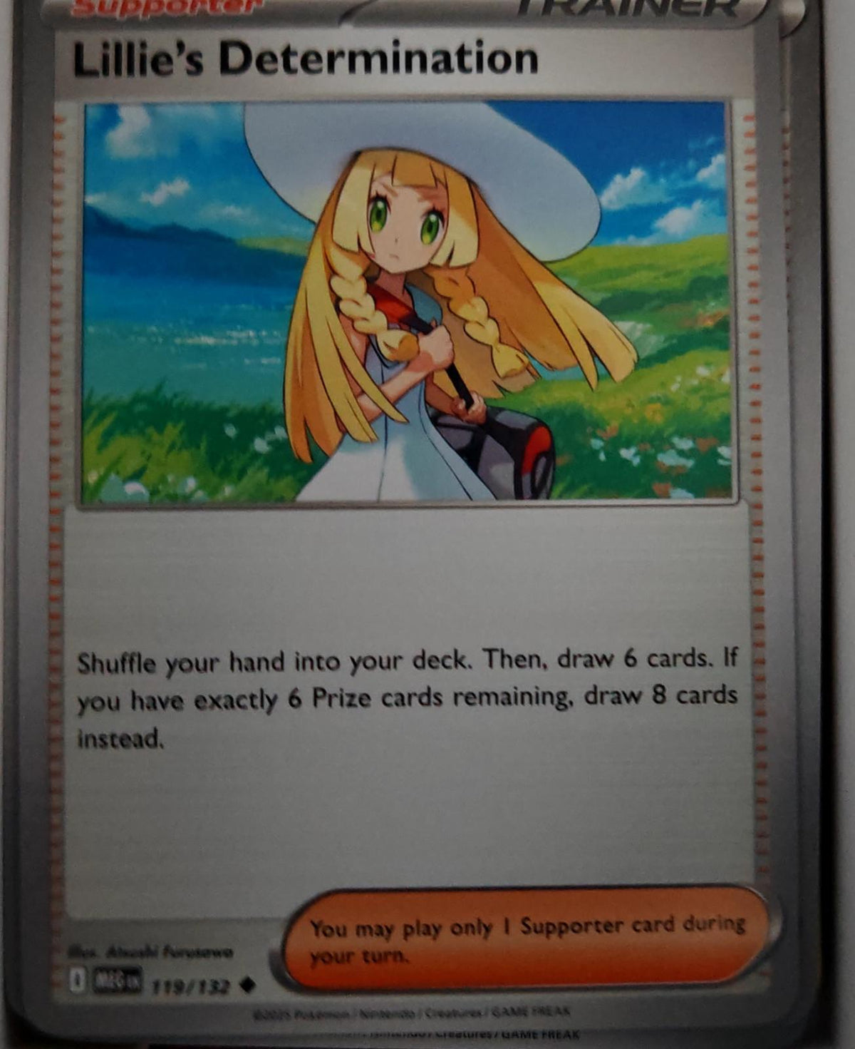 Lillie's Determination - 119/132 - - MEGA EVOLUTION - Pokemon - | AA60-24