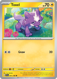 Toxel - 071/198 - Reverse Holo - SCARLET & VIOLET - Pokemon - Common | AA49-77