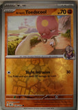 Arven's Toedscool - 109/182 - Reverse Holo - DESTINED RIVALS - Pokemon - | AA20-11