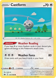 Castform - 121/198 - - CHILLING REIGN - Pokemon - Common | AA58-2