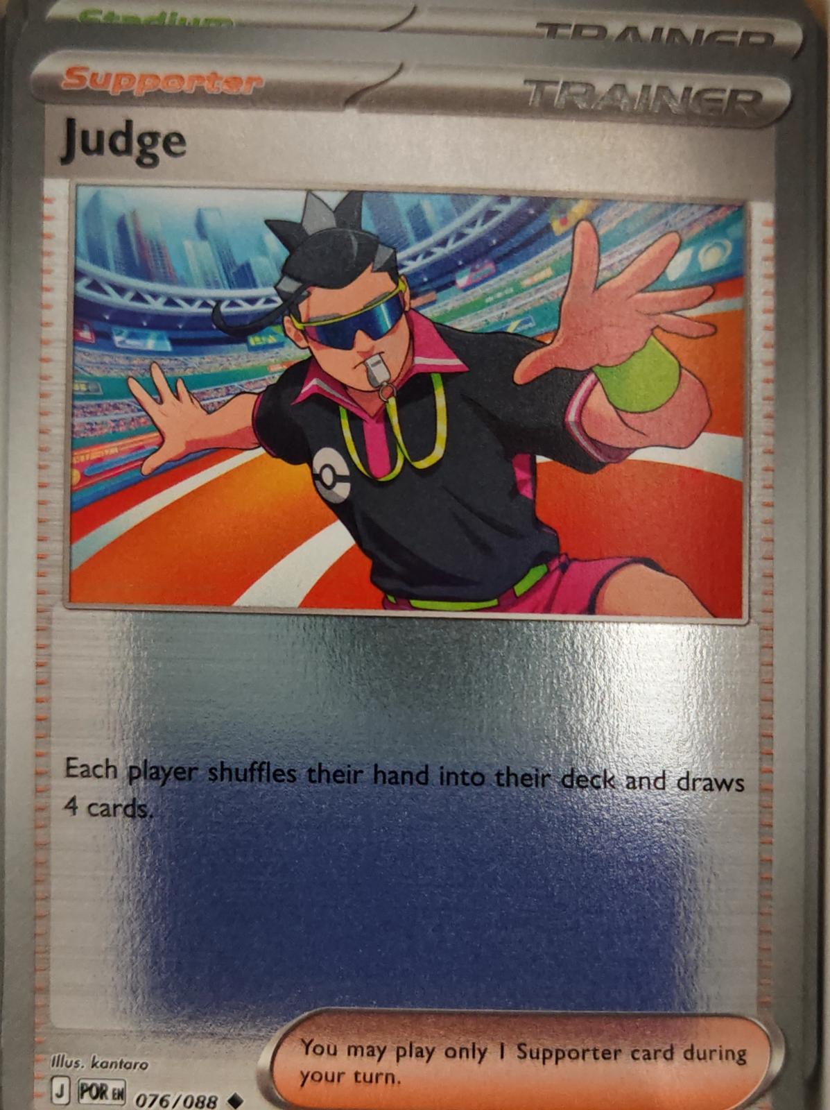 Judge - 076/088 - Reverse Holo - PERFECT ORDER - Pokemon - | AA13-96