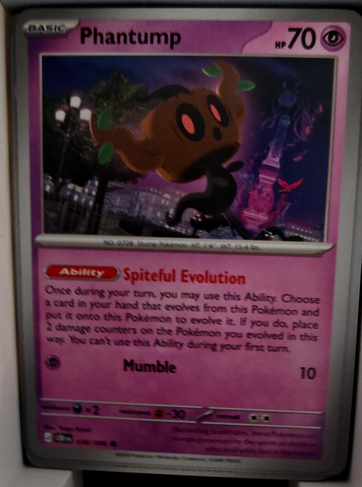 Phantump - 038/086 - - CHAOS RISING - Pokemon - Common | AA43-47