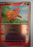 Vulpix - 019/132 - Reverse Holo - MEGA EVOLUTION - Pokemon - Common | AA55-1