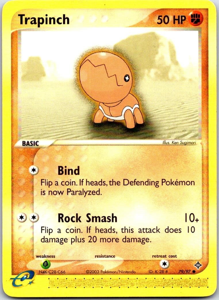 Trapinch - 79/97 - - DRAGON - Pokemon - Common | AB12-23