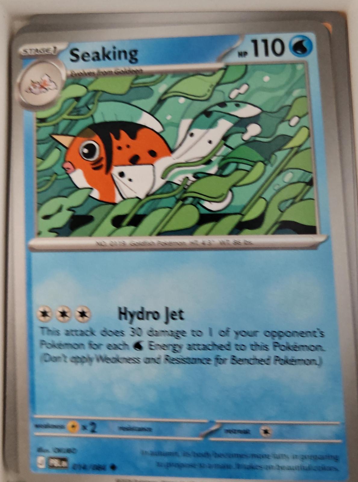 Seaking - 014/084 - - PITCH BLACK - Pokemon - Uncommon | AA28-15