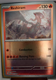 Reshiram - 017/094 - Reverse Holo - PHANTASMAL FLAMES - Pokemon - Rare | AA56-14