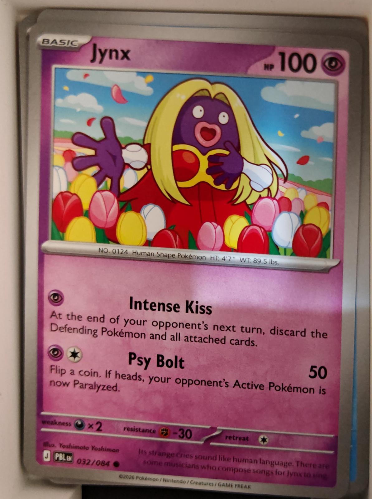 Jynx - 032/084 - - PITCH BLACK - Pokemon - Common | AA18-18