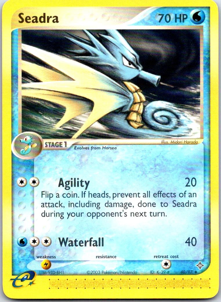 Seadra - 40/97 - - DRAGON - Pokemon - Uncommon | AB12-37
