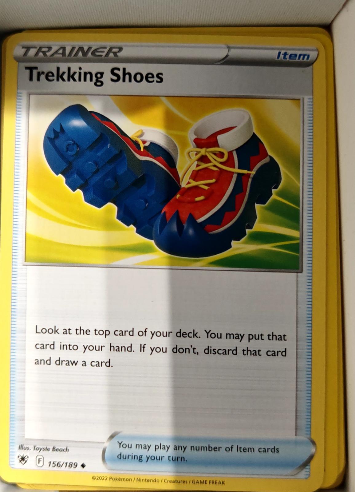 Trekking Shoes - 156/189 - - ASTRAL RADIANCE - Pokemon - Uncommon | AA70-24