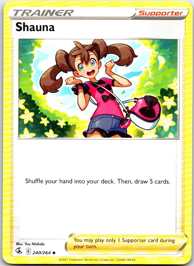 Shauna - 240/264 - - FUSION STRIKE - Pokemon - Uncommon | AB41-50
