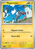 Magnemite - 063/198 - - SCARLET & VIOLET - Pokemon - Common | AA48-100