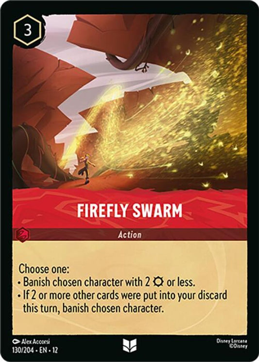 Firefly Swarm - 130/204 - - WILDS UNKNOWN - Lorcana - Uncommon | LAA02-86