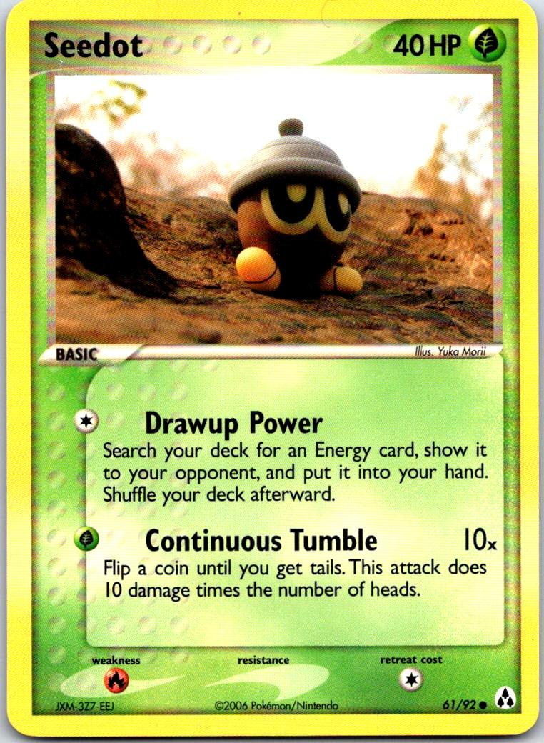 Seedot - 61/92 - - LEGEND MAKER - Pokemon - Common | AB12-7
