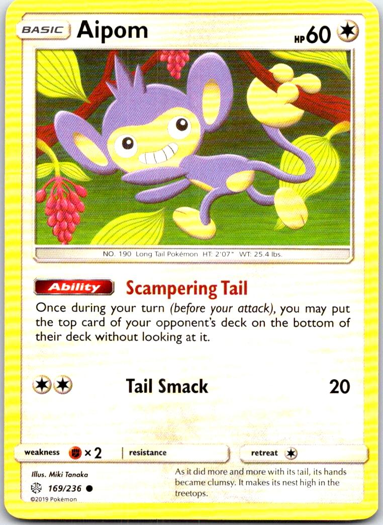 Aipom - 169/236 - - COSMIC ECLIPSE - Pokemon - Common | AB65-28