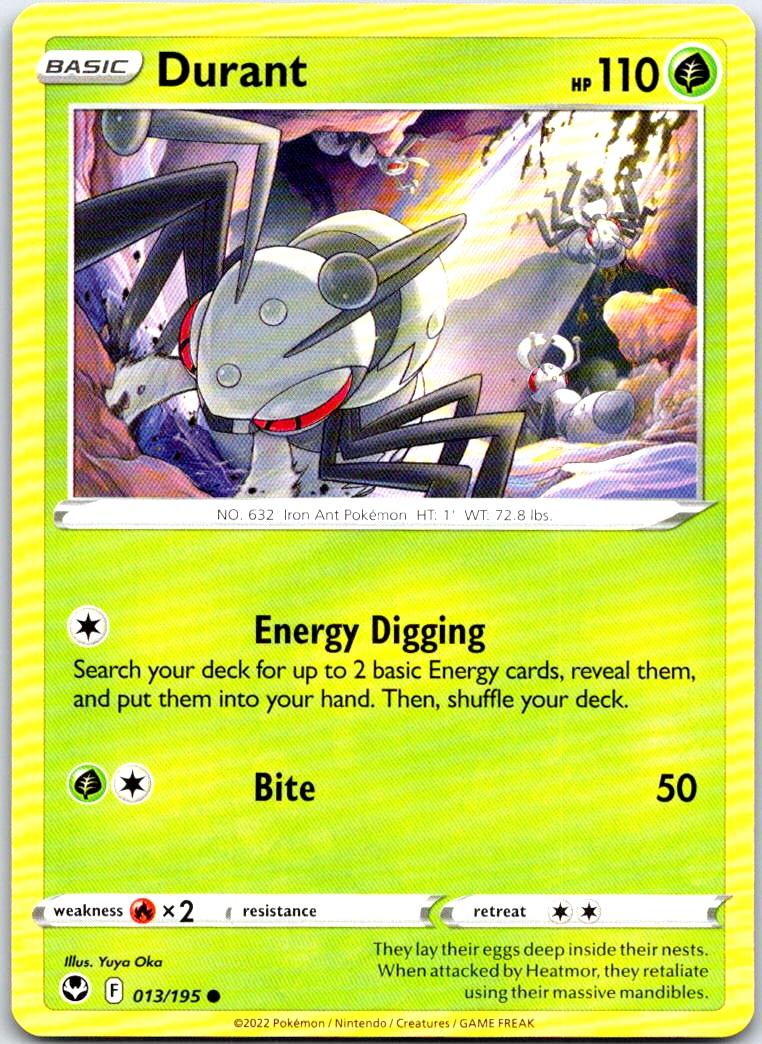 Durant - 013/195 - - SILVER TEMPEST - Pokemon - Common | AB29-25