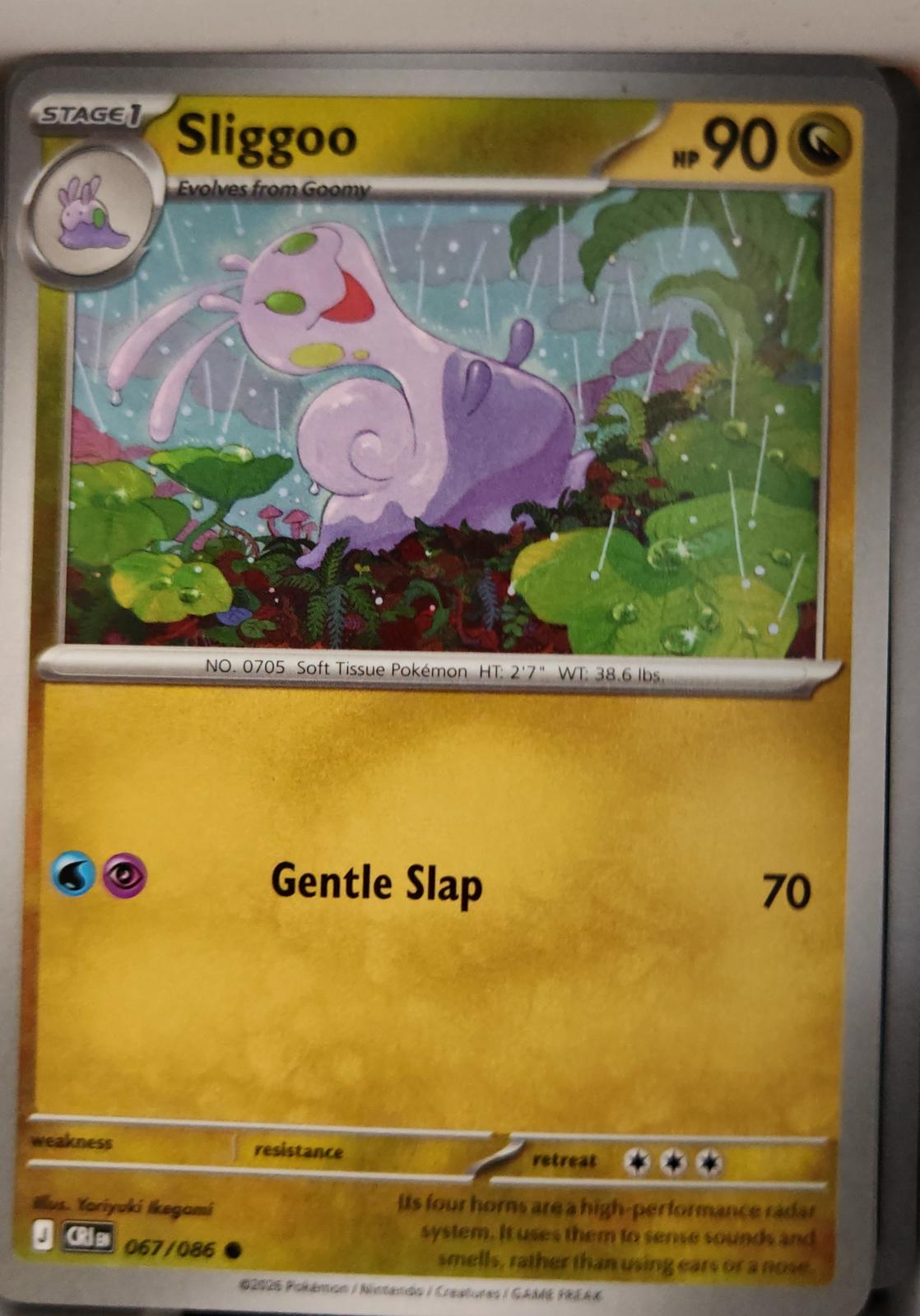 Sliggoo - 067/086 - - CHAOS RISING - Pokemon - Common | AA08-67