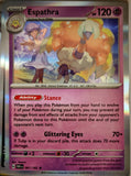 Espathra - 081/182 - Holo - PARADOX RIFT - Pokemon - Rare | AA06-39