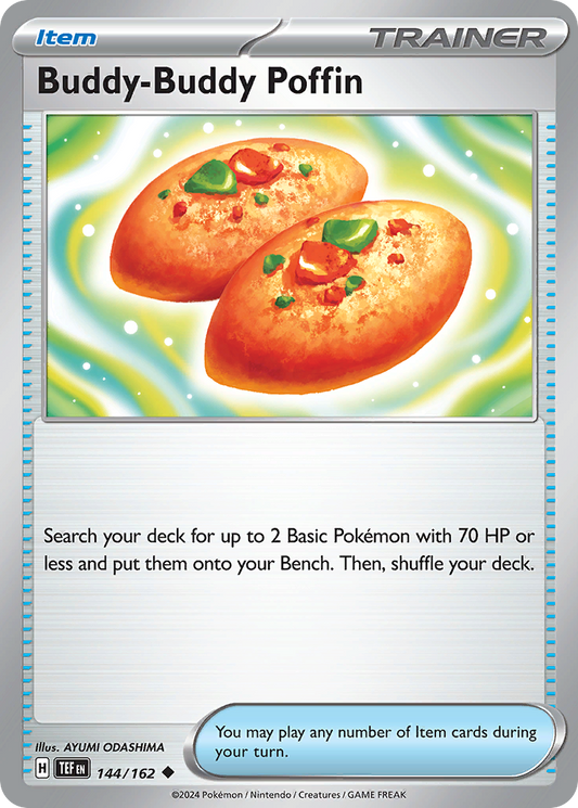 Buddy-Buddy Poffin - 144/162 - - TEMPORAL FORCES - Pokemon - Uncommon | AA15-21