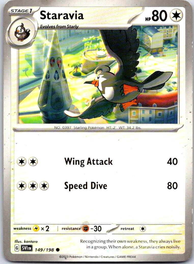 Staravia - 149/198 - - SCARLET & VIOLET - Pokemon - Common | AB11-3