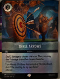 Three Arrows (Epic) - 222/204 - Holo - WILDS UNKNOWN - Lorcana - Epic | LAA00-8