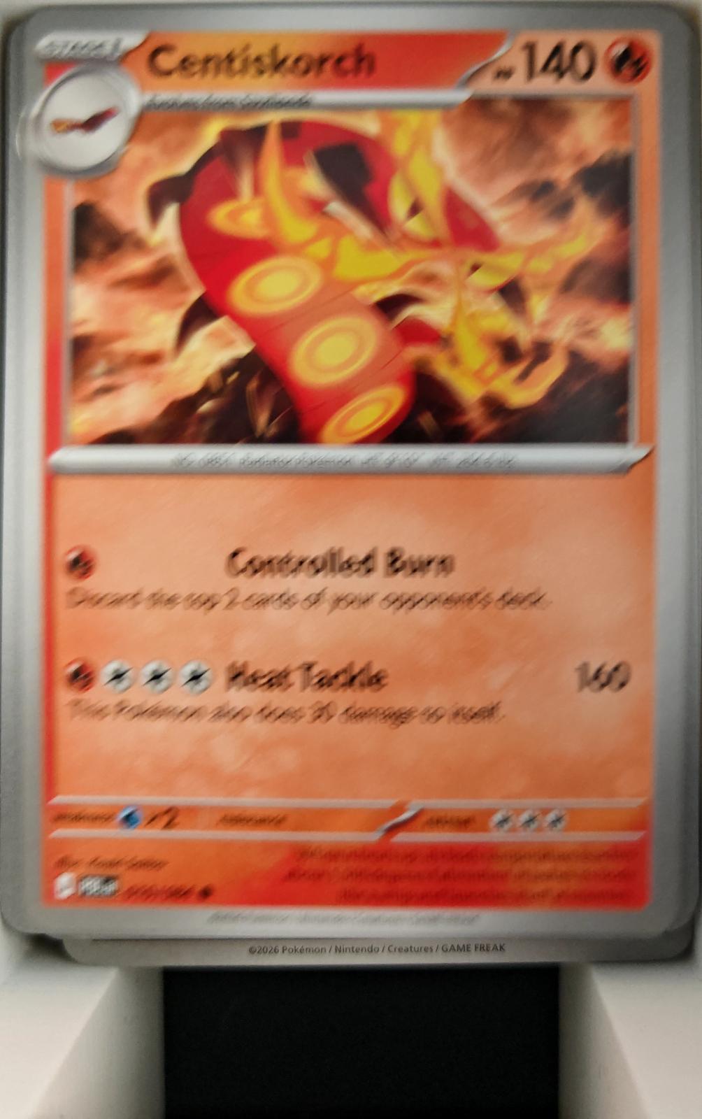 Centiskorch - 010/084 - - PITCH BLACK - Pokemon - Common | AA28-77
