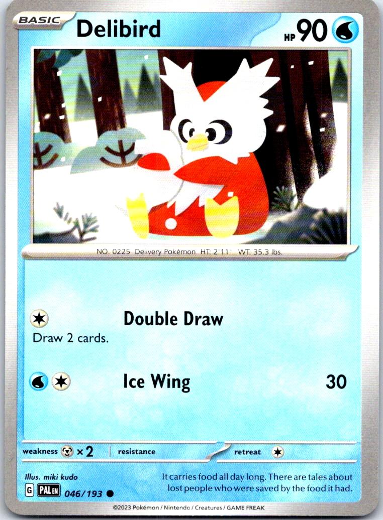 Delibird - 046/193 - - PALDEA EVOLVED - Pokemon - Common | AB68-39