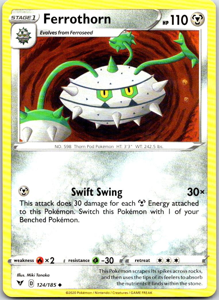 Ferrothorn - 124/185 - - VIVID VOLTAGE - Pokemon - Uncommon | AB10-31